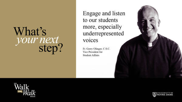 What's Your Next Step?: Fr. Gerry Olinger, C.S.C.